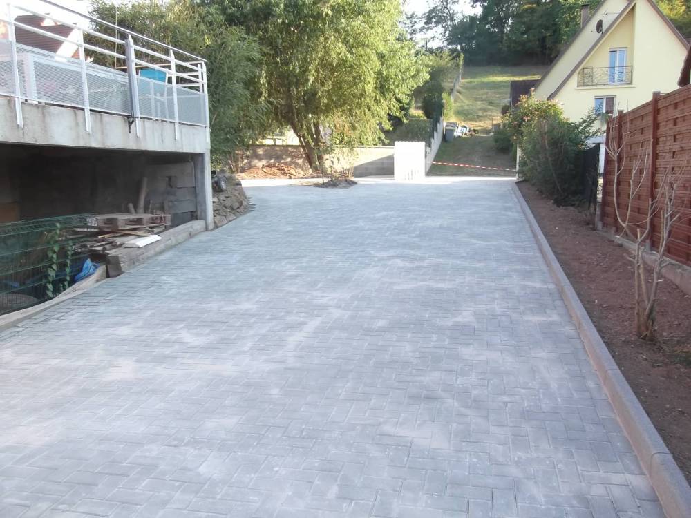 Chantier de pavage (après) 2021