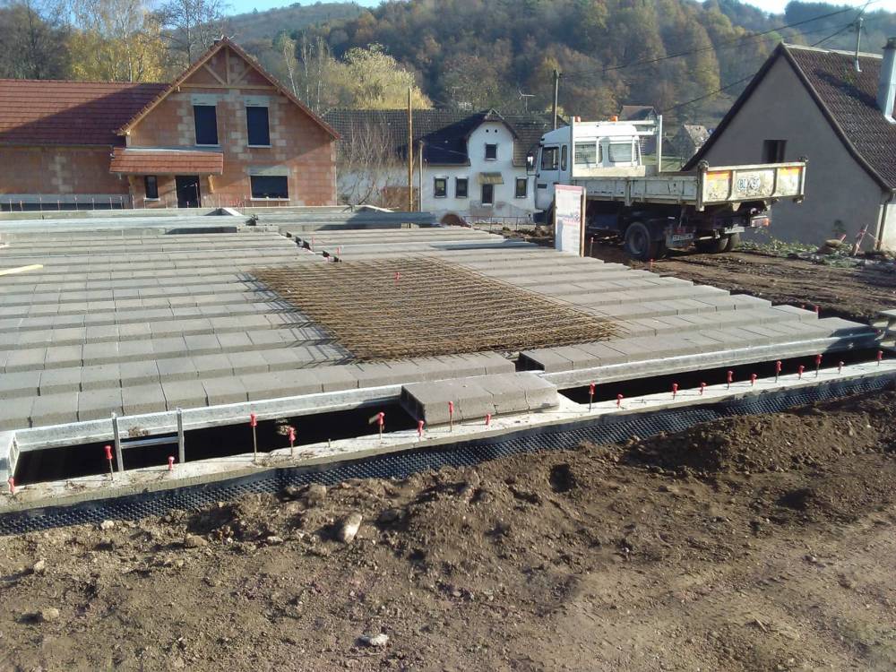 Chantier de dalle (avant) 2019