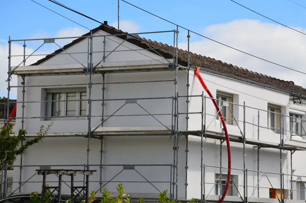 Rénovation façade à Saint-Martin